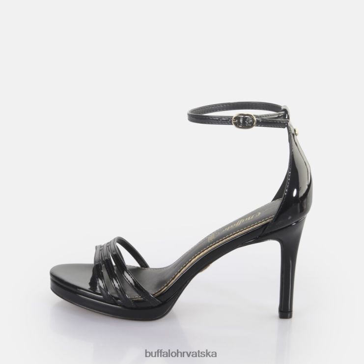 crno Buffalo melissa 2 sandale na petu veganske |sandale TDD6T220